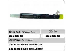 23232242 Delphi CR Enjektör