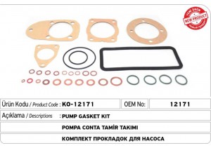 Pompa Conta Tamir Takımı 12717
