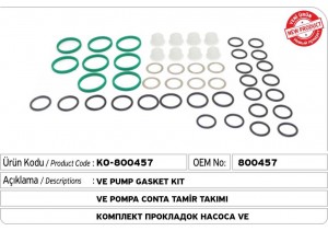 VE Pompa Conta Tamir Takımı 800457