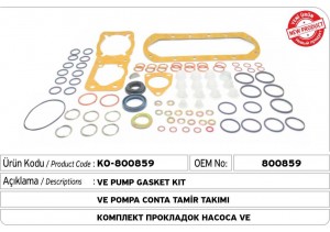 VE Pompa Conta Tamir Takımı 800859