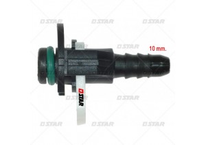 Hızlı Konnektör Düz 10 MM.
