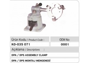 DPA/DPS Montaj Mengenesi 