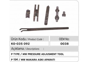 P Tipi / MW Makara Askı Aparatı 