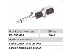 Bosch Eleman Kalkış Aparatı