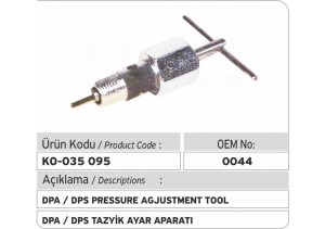 DPA / DPS Tazyik Ayar Aparatı 