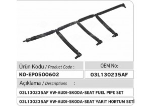 03L130235AF VW-Audi-Skoda-Seat Yakıt Hortum Seti