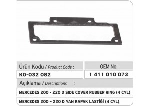 1411010073 Mercedes E200- E220 Yan Kapak Lastiği