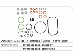 1417010059 Bosch Conta Takımı