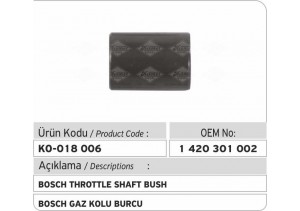 1420301002 Bosch Gaz Kolu Burcu 