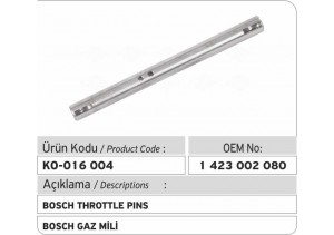 1423002080 Bosch Gaz Mili