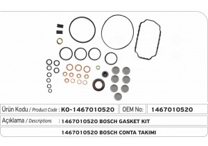 1467010520 Bosch Conta Takımı