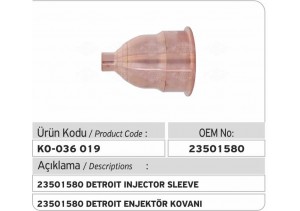 23501580 Detroit Enjektör Kovanı