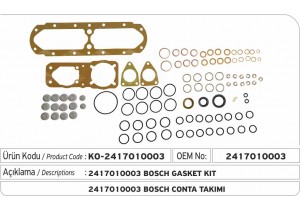 2417010003 Bosch Conta Takımı