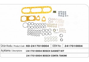 2417010004 Bosch Conta Takımı