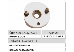 2430134023 Ara Parça (Fatih-Cummins)