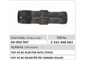 2433458003 Fiat 50 NC Enjektör Üst Tutucu (kalın)