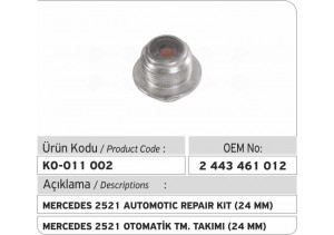 2443461012 Mercedes 2521 Otomatik Tamir Takımı (24 mm)