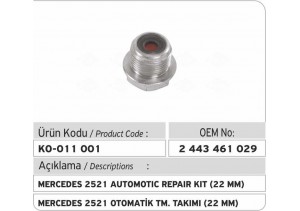 2443461029 Mercedes 2521 Otomatik Tamir Takımı (22 MM)