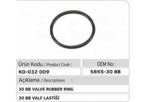 5855-30BB O-ring