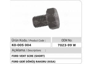 7023-99W Ford Geri Dönüş Rakoru (kısa)