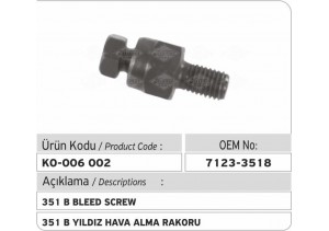 7123-351B Hava Alma Rakoru