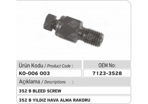 7123-352B Hava Alma Rakoru