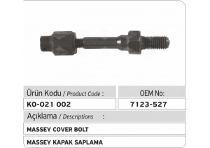 7123-527 Massey Kapak Saplama