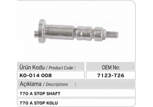 7123-726 Stop Kolu