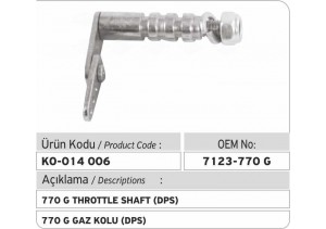 7123-770G Gaz Kolu (DPS)