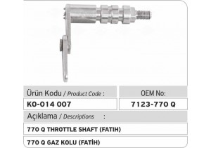 7123-770Q Gaz Kolu (Cummins)