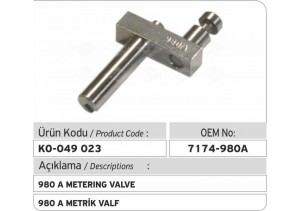 7174-980 A Metrik Valf