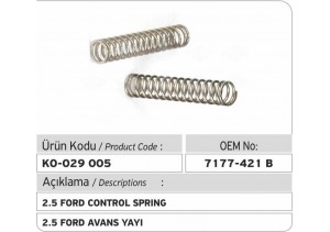 7177-421B 2.5 Ford Avans Yayı