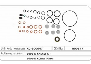 800647 Conta Takımı