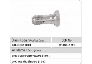 9100-191 DPC Tazyik Sibobu