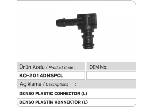 Denso Common Rail Enjektör Geri Dönüş Plastiği L (yeni tip)