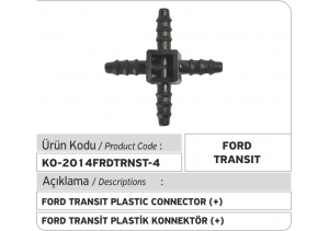 Ford Transit Enjektör Geri Dönüş Plastiği +