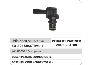 Bosch Common Rail Enjektör Geri Dönüş Plastiği (Peugeot)