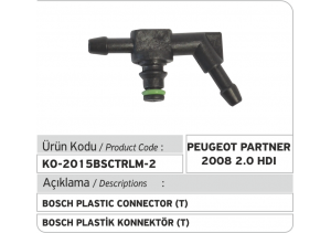 Bosch Common Rail Enjektör Geri Dönüş Plastiği (Peugeot)