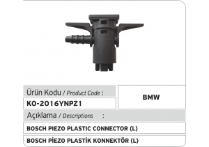 Yeni Bosch Piezo Enjektör Geri Dönüş Plastiği L