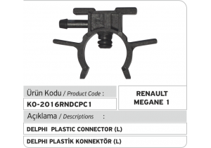 Delphi Common Rail Enjektör Geri Dönüş Plastiği 1 (Renault - Dacia)