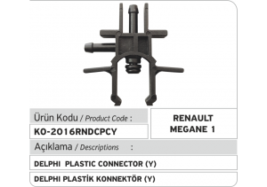 Delphi Common Rail Enjektör Geri Dönüş Plastiği Y (Renault - Dacia)