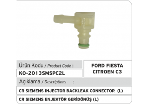 Siemens Common Rail Enjektör Geri Dönüş Plastiği Tip2