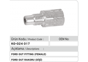 Ford Out Rakoru (dişi)