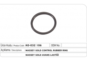 Massey Gold Avans Lastiği