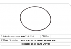 Mercedes 2521 Çevre Lastiği