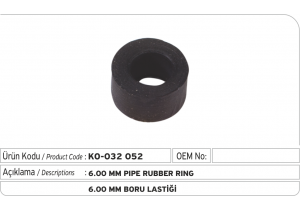 6.00 Mm Boru Lastiği