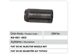 Fiat 50 NC Enjektör Tutucusu