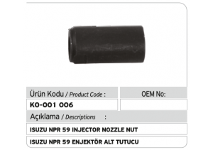 Isuzu NPR 59 Enjektör Tutucusu