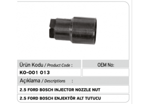 2.5 Ford Bosch Enjektör Tutucusu