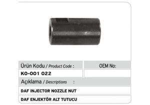 DAF Enjektör Tutucusu